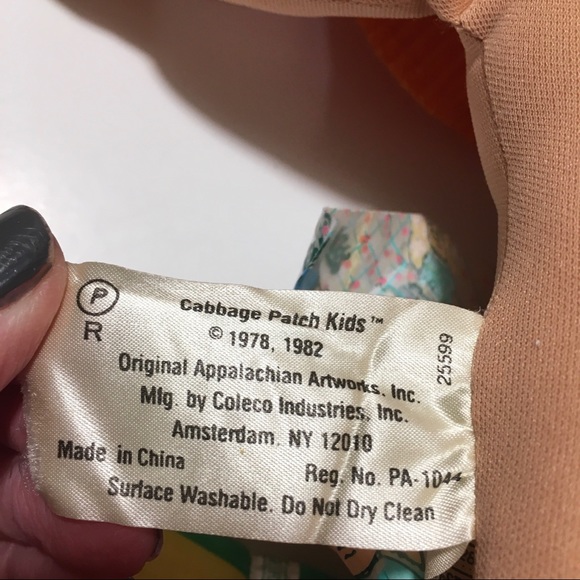 Authentic Vintage 1986 Cabbage Patch Clown Doll - Picture 10 of 12